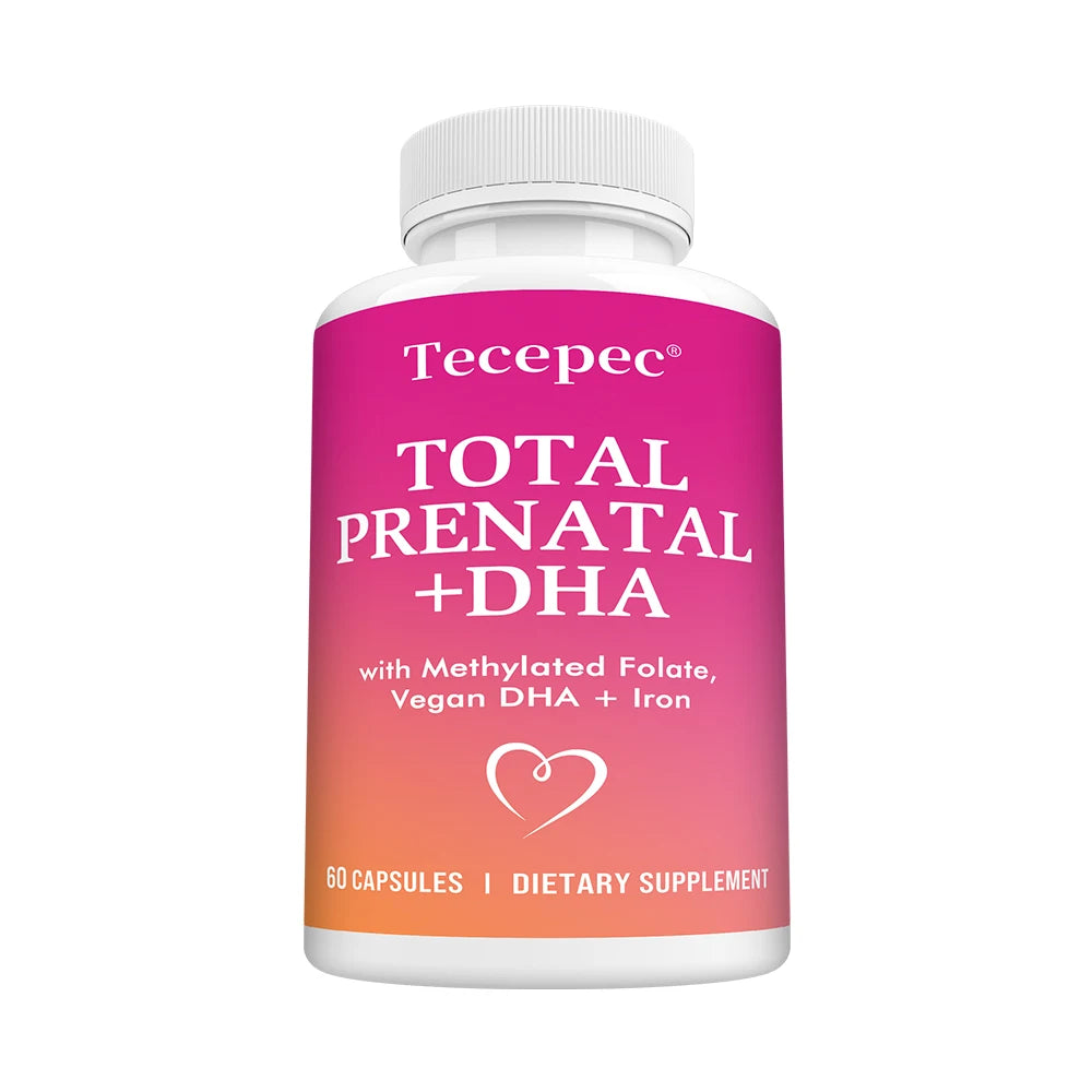 Prenatal Vitamin with DHA & Folate,Prenatal Probiotics for Pregnant Women,Pregnancy Must Haves, Iron, Vitamin D, Vitamin C, Zinc