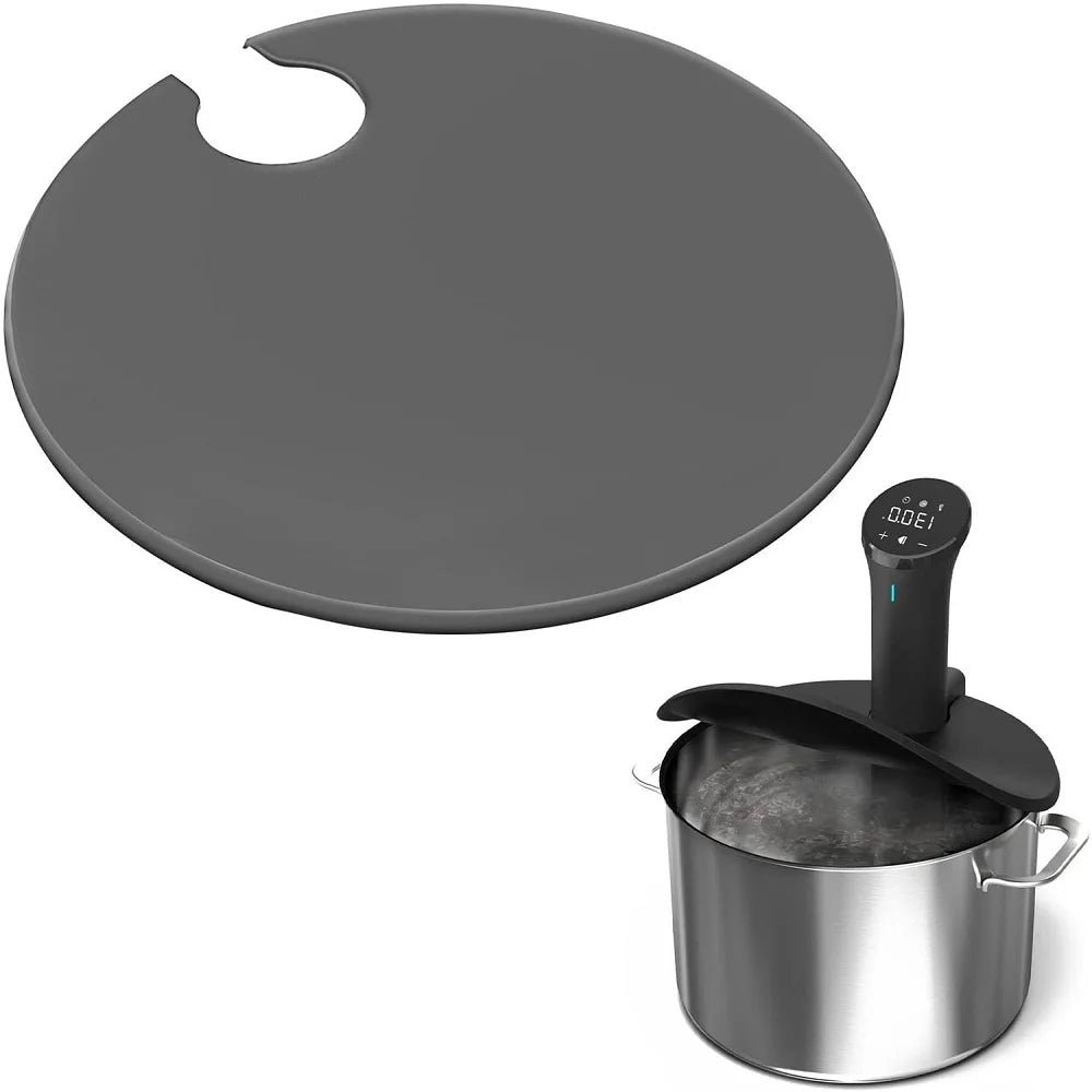 Sous Vide Round Silicone Cooker Lid Precision Cooking Culinary Sous Vide Vacuum Low Temperature Cooker Lid Kitchen Gadgets