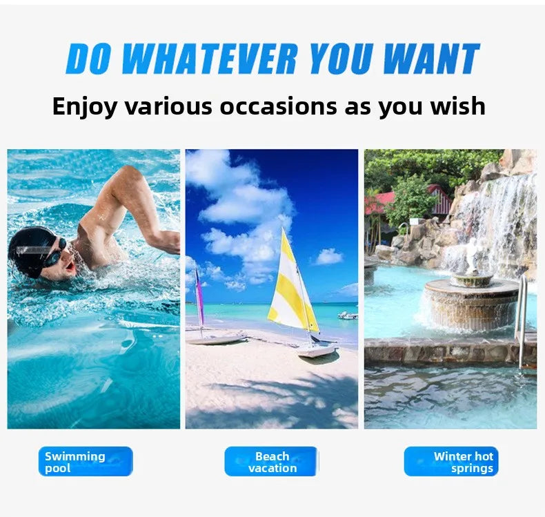 Men's Solid Color Swim Trunks Drawstring Slim Fit Anti-Slip, Quick-Dry Athletic Tight Sports Shorts Comfortable Swimming Bottoms