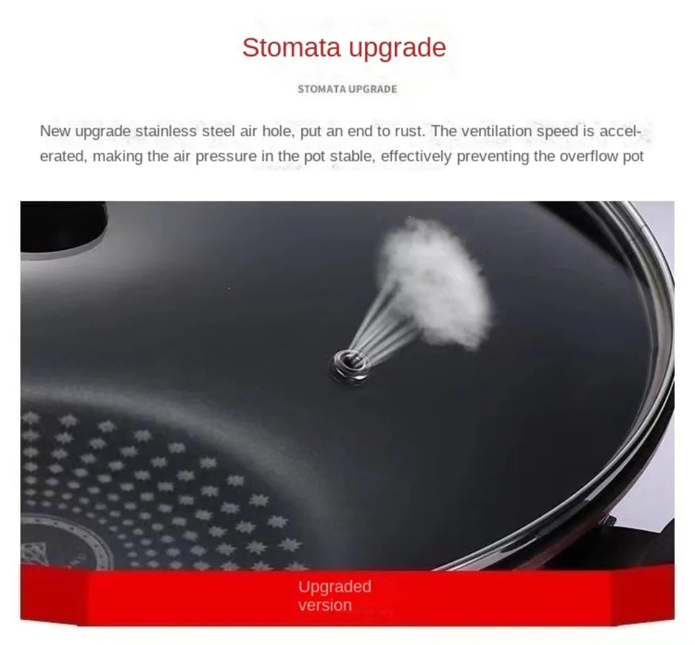 Durable Universal Pot Cover Tempered Glass Visible Pot Lid Anti-scalding Round Cookware Parts Kitchen Accessories