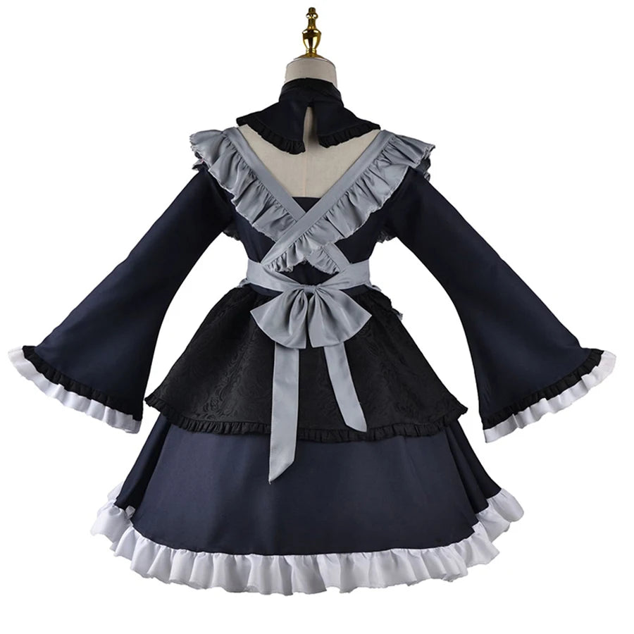 Anime My Dress Up Darling Cosplay Costumes Marin Kitagawa Lolita Dress Kuroe Shizuku Black Maid Dress Uniform Halloween Suits