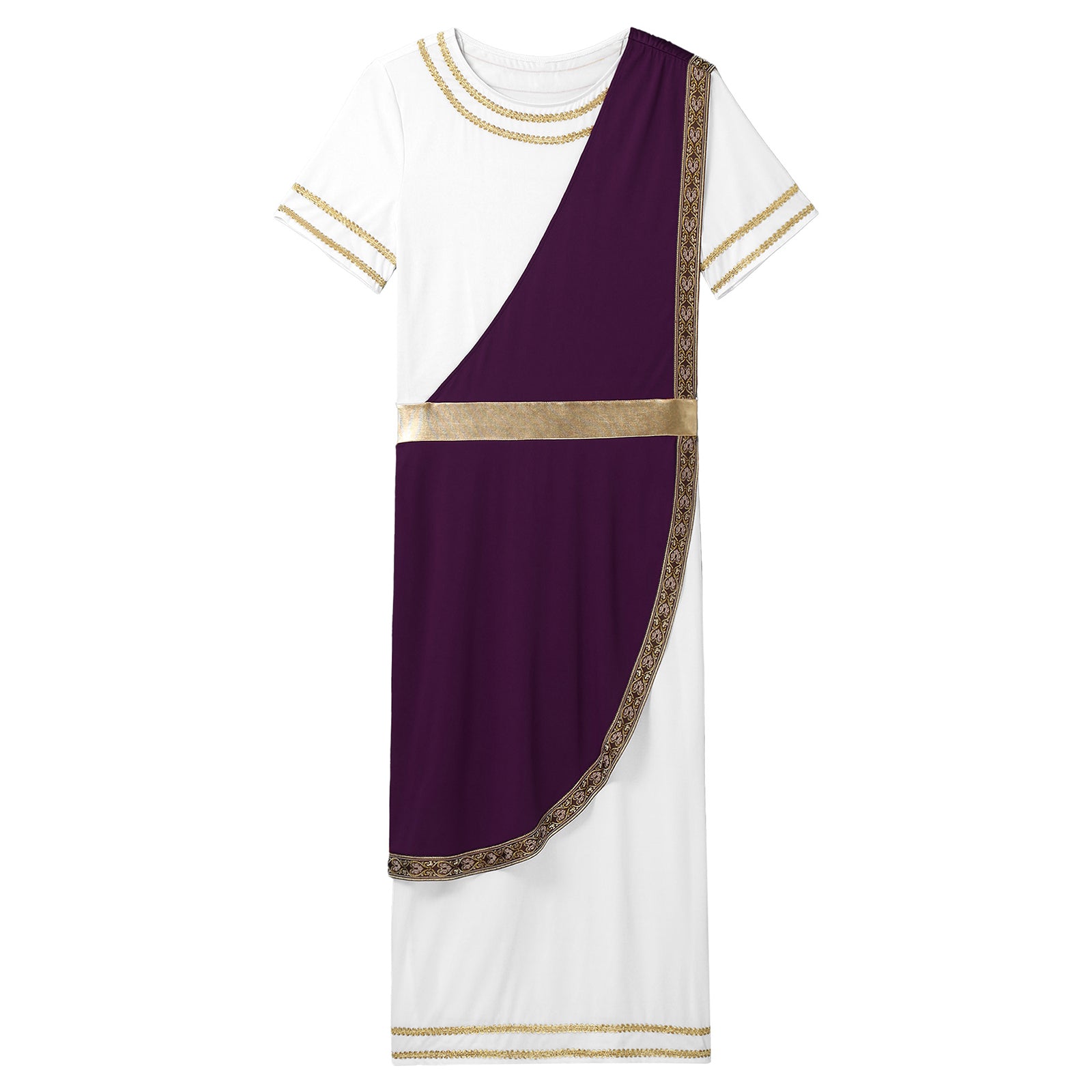 Mens Ancient Greek God Cosplay Outfit Roman Robe Costumes Ancient Greek Toga Spartan Dress Up Retro Vintage Warrior Clothing