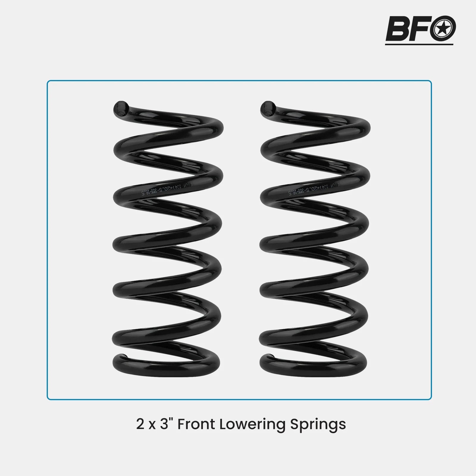 3" Front Lowering Coil Springs Drop For Chevrolet GMC C1500 Suburban 1992-1998