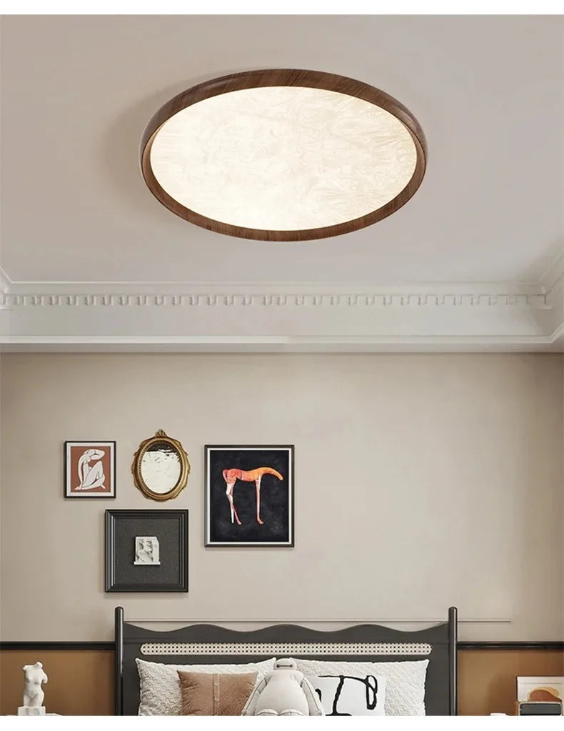 2026 New Modern LED Ceiling Lamp For Living Room Restaurant Round Lighting Fixture Bedroom Study Home Decor Firework Panel Lamp