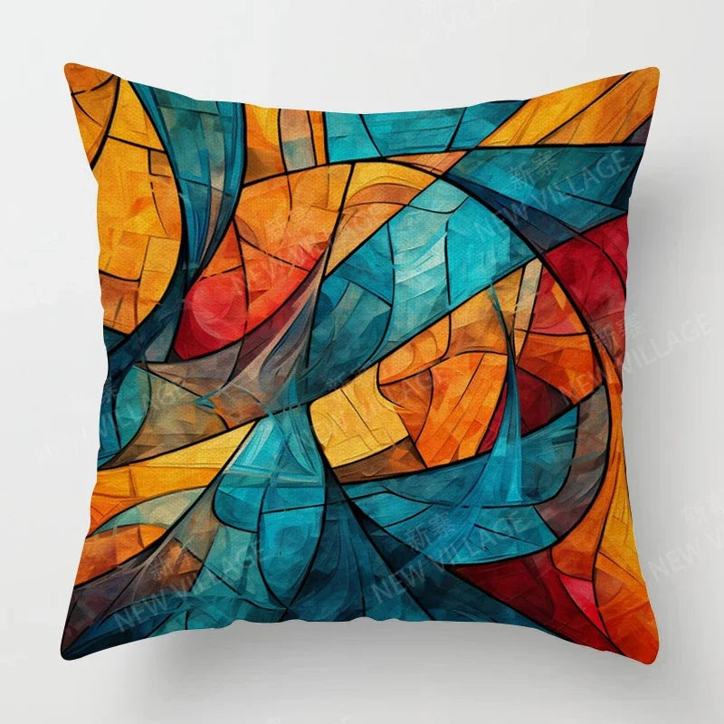 Modern Decorative Cushion for Home Living Room Decor Throw Pillow Cover 45*45 40x40cm 60x60cm 45x45cm 50x50cm Abstract sofa