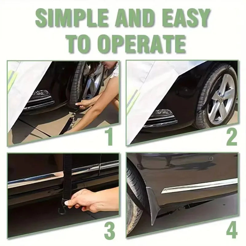 Car Cover Outdoor Protection Waterproof Four Seasons Windshield Protection Hail Protector Snow Cover Sunshade Frost Cover Parts
