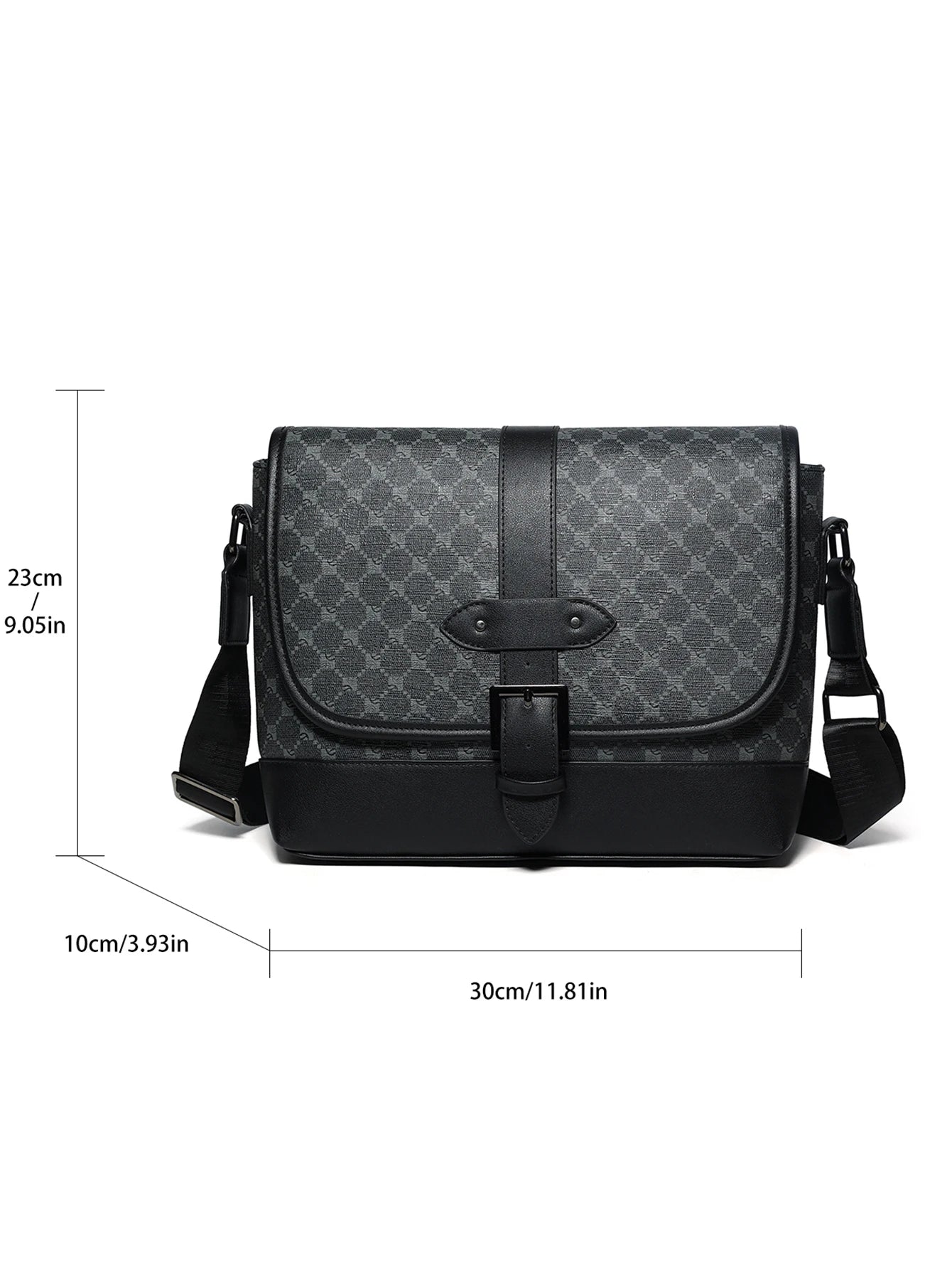 Business Leather Large Crossbody Bag for Men Bags Designer Casual Man Messenger Bag Male Sling Pack Work Shoulder Bag Luxury