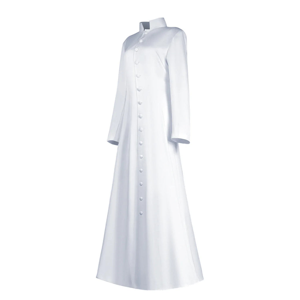 Medieval Priest Costume Long Clergy Robes Clergy Costume Pastor Minister Coat for Halloween Cosplay