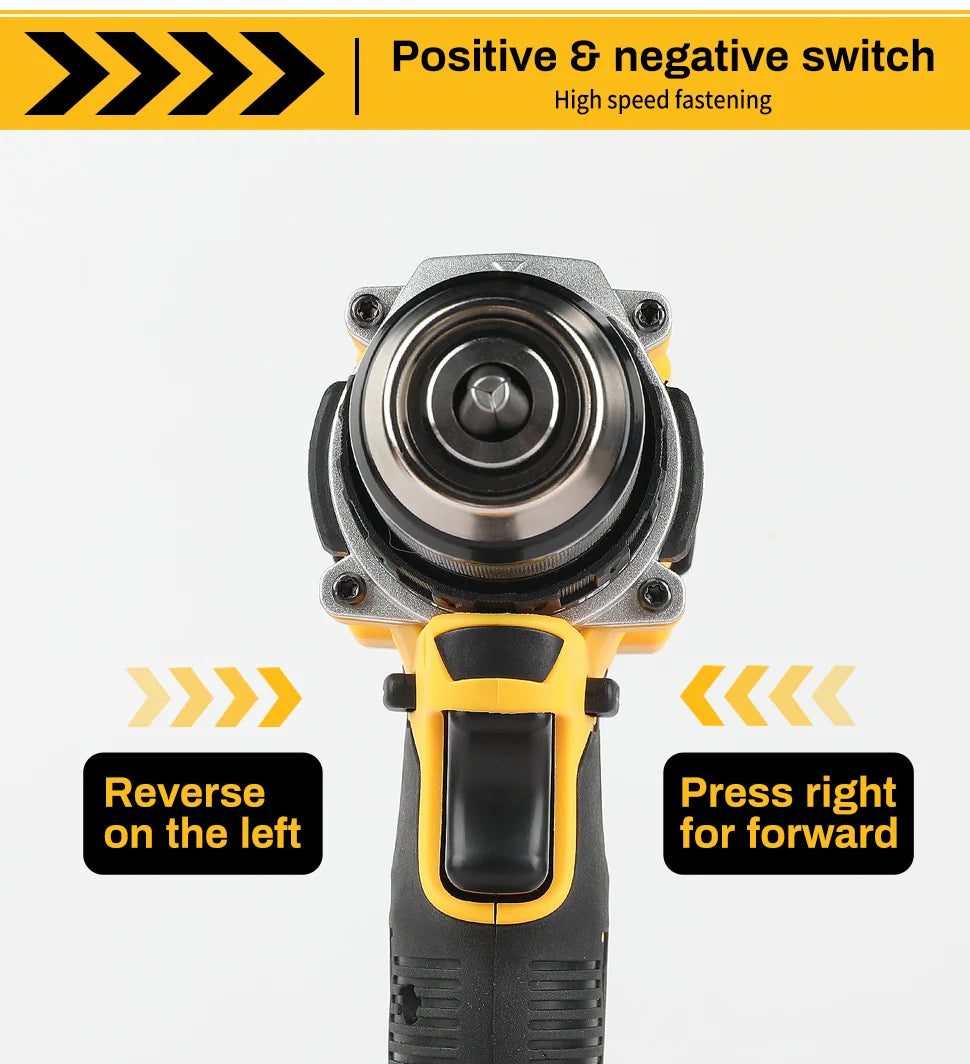 Dewalt 20V DCD805 Cordless Impact Drill Brushless Impact Drill/driver Kit Tool, Car Repair Tool