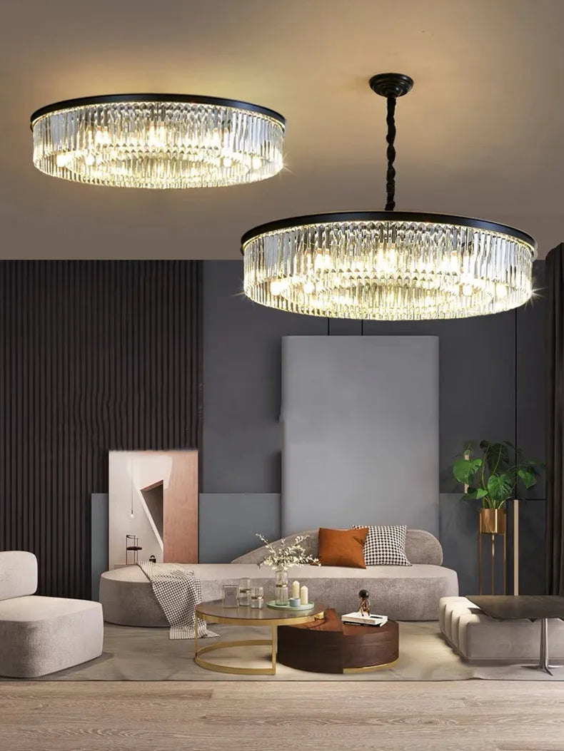 American Rustic Style Industrial Retro Led Chandelier For Living Room Dining Bedroom 2024 Modern Home Decor Pendant Ceiling Lamp