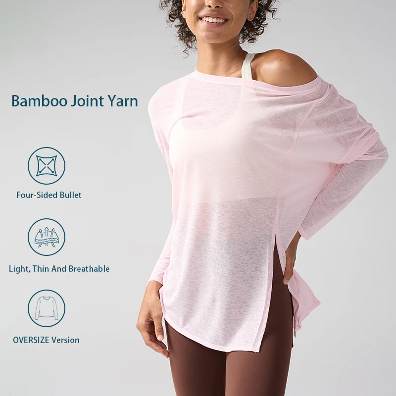 Women's Fitness Sports T-shirt Summer Loose Short Sleeve Quick Drying Gym Running Top Female Leisure Clothing