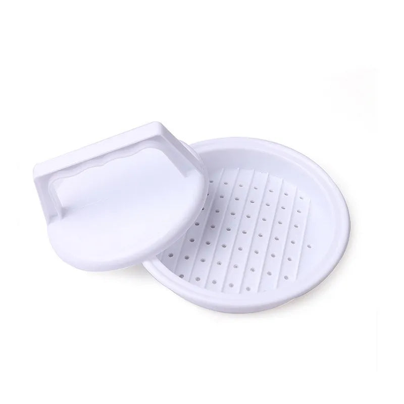 Round Hamburger Burger Press Beef Grill Food-Grade ABS Hamburger Helper Meat Press Cutlets Patty Maker Mold Kitchen Gadgets