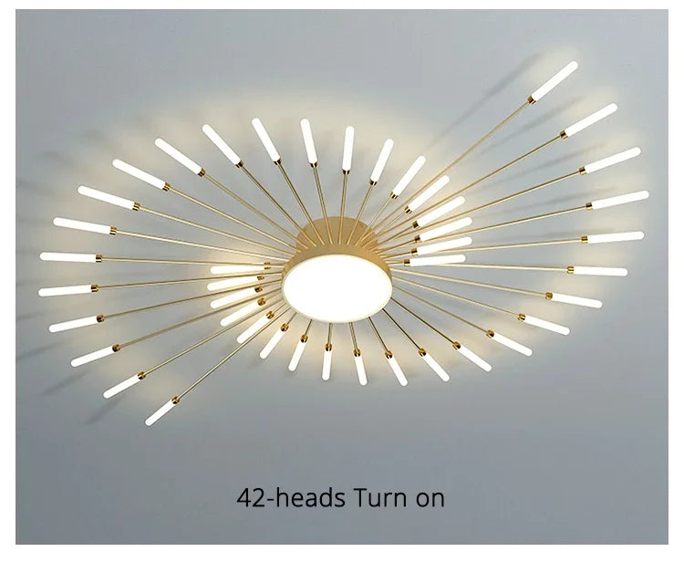 Modern LED Ceiling Lamp Luxury Household Living Dining Room Chandelier Home Decor Bedroom Pendant Light Kitchen Lustres Fixtures