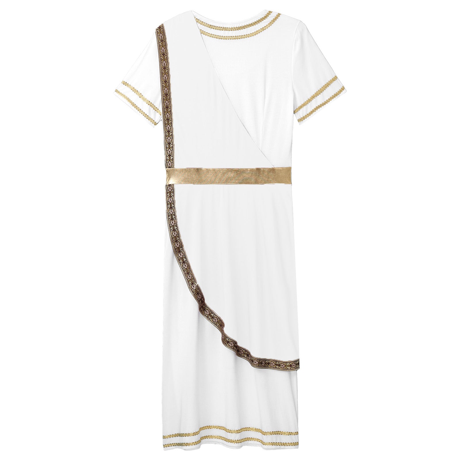 Mens Ancient Greek God Cosplay Outfit Roman Robe Costumes Ancient Greek Toga Spartan Dress Up Retro Vintage Warrior Clothing