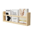 Wood Floating Shelves Wall Nursery Book Shelves Kids Bookshelf for Living Room Bedroom Decor Kitchen Spice Bathroom Storage Rack