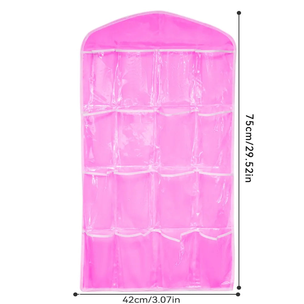 Wall Hanging Shoe Storage Organizer Bag Shoes Rack Over The Door Fabric Cabinet Closet Organizer For Shoes Clothes Storage Bag