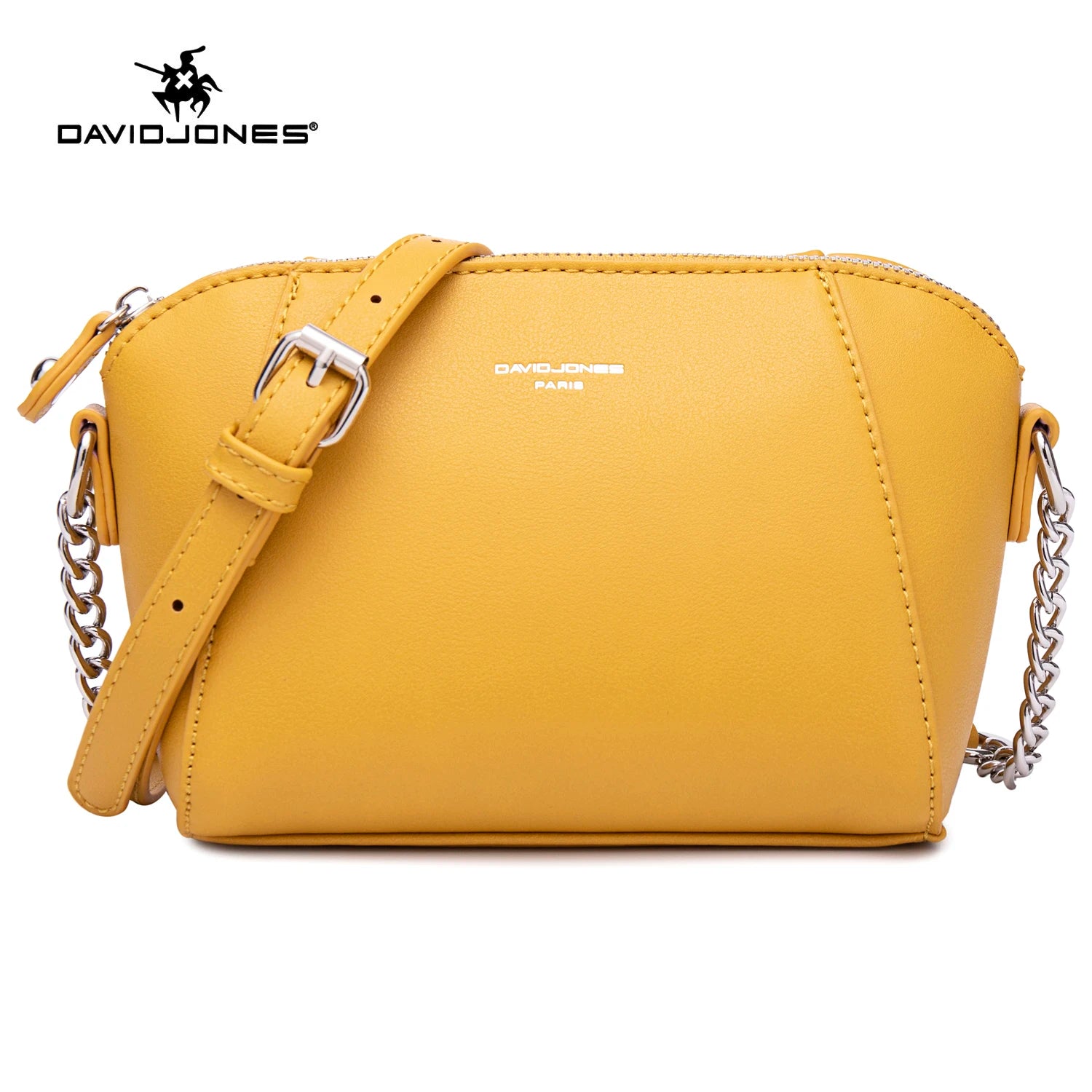 David Jones Handbags for Women 2024 Designer Luxury Ladies Fashion Crossbody Bags Casual Shoulder Bag Soft PU Leather Clutch