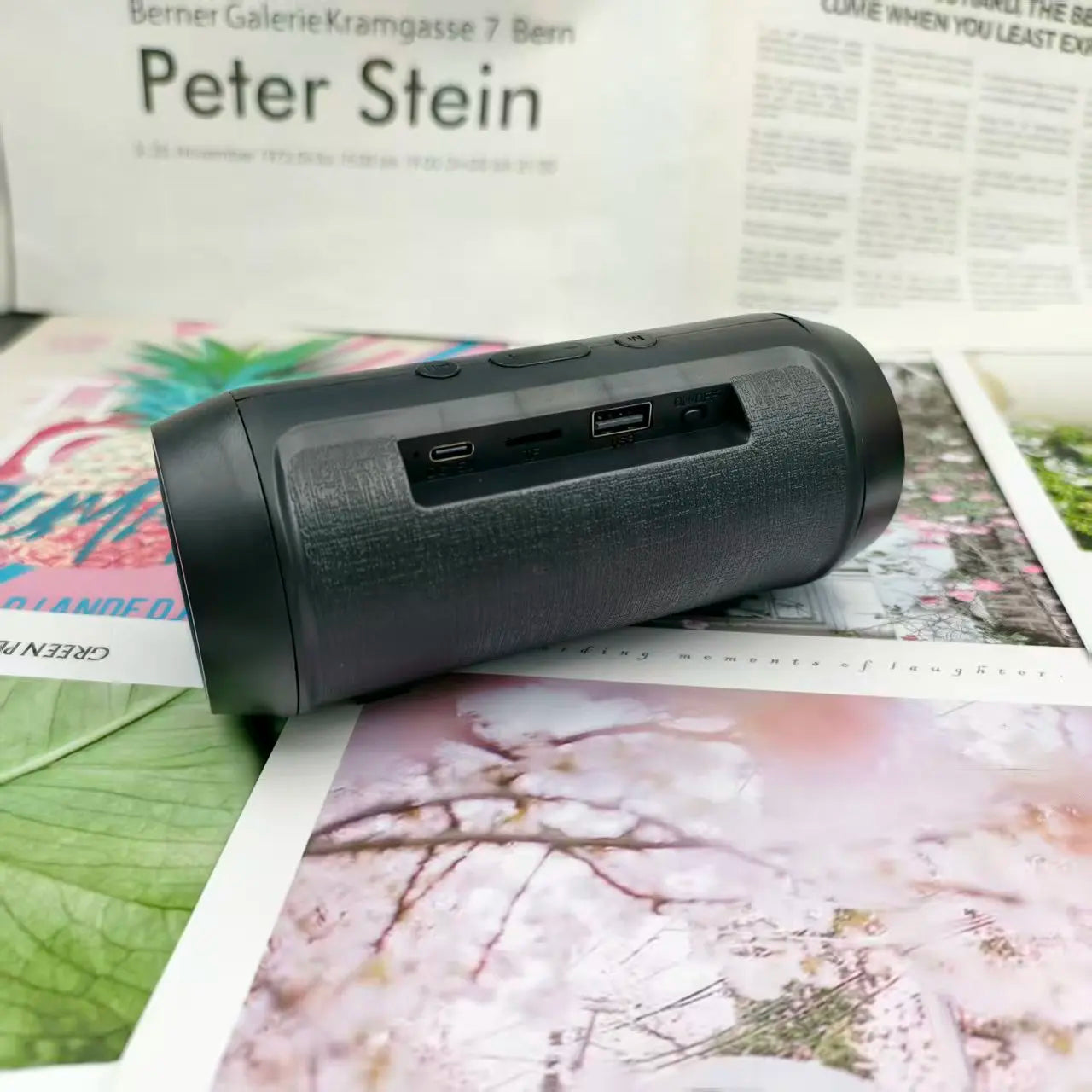 Portable Wireless Bluetooth Speaker - Desktop Mini Soundbox with Charging Feature for Easy Carry And Use