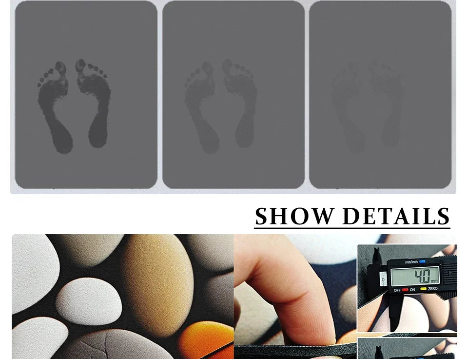 Bathroom Mat Toilet Entrance Doormat Bath Rug Non-slip Carpet  Absorbent Foot Mats for Floor Anti-slip Area Rugs Home Decor