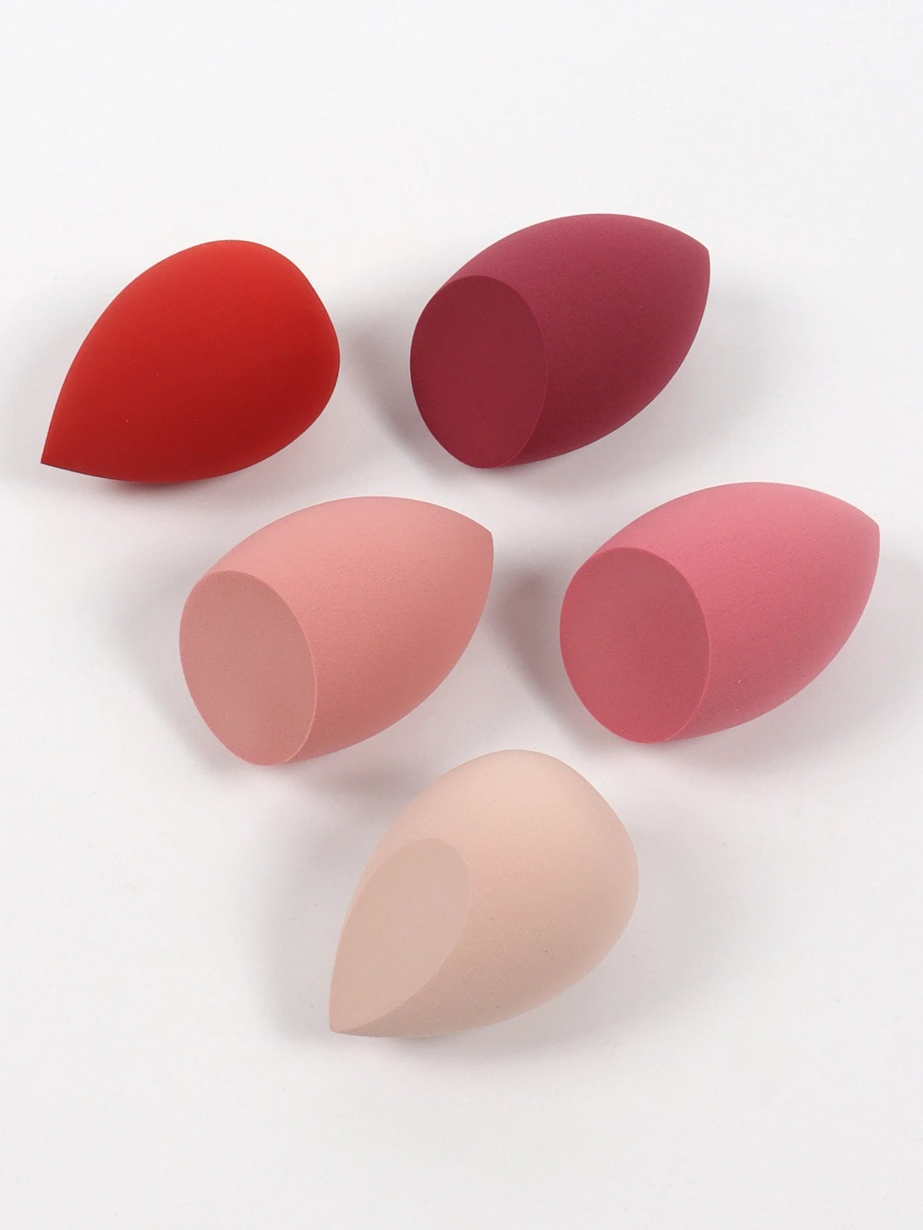 25 Beauty Eggs (Makeup Sponges), Foundation Make-Up Mixed Beauty Sponges, Liquid, Cream and Powder Flawless, Multi-Color Makeup