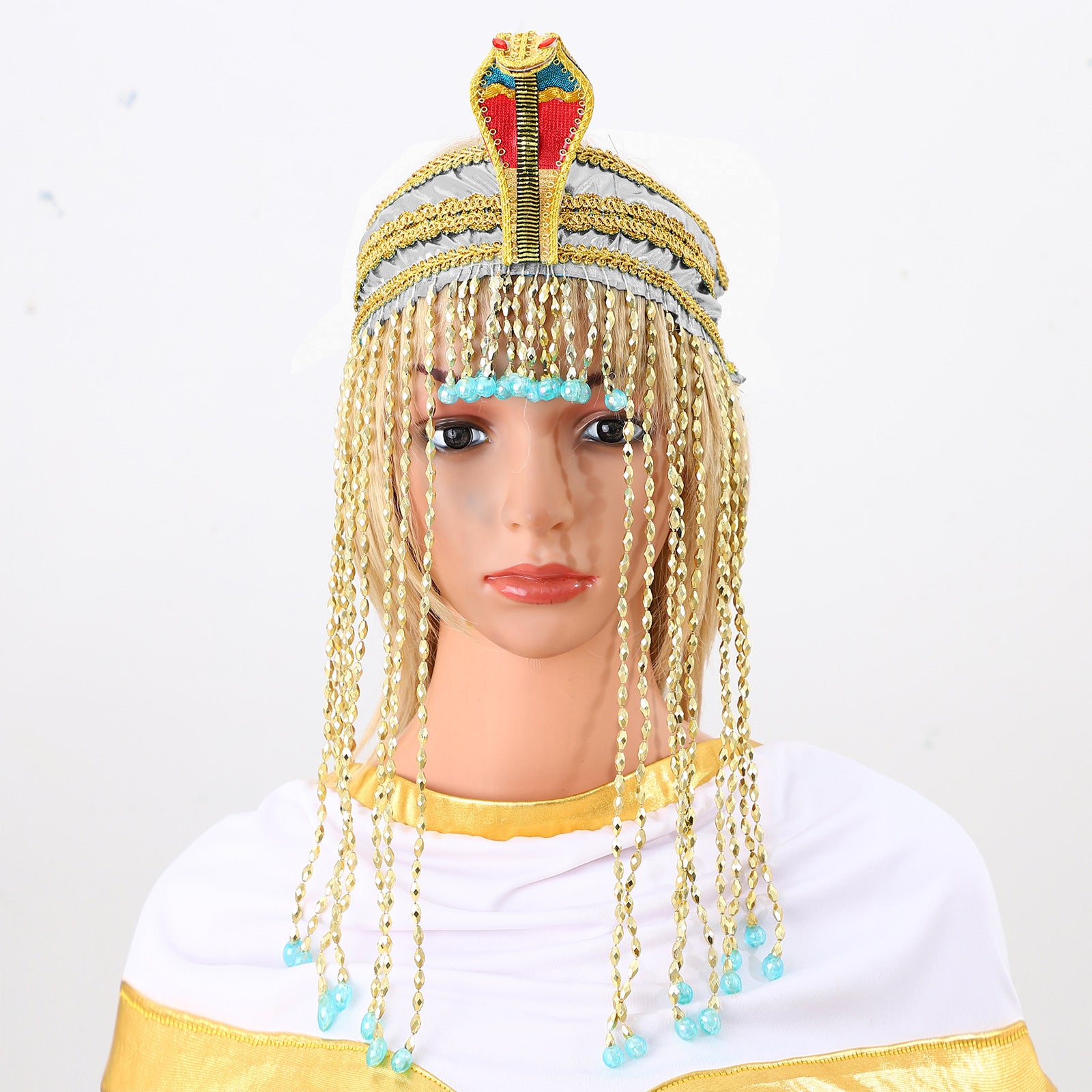 Halloween Costumes Ancient Pharaoh Egypt King Egyptian Cleopatra Queen Costume Accessories Priest Cosplay Clothing for Men Wome