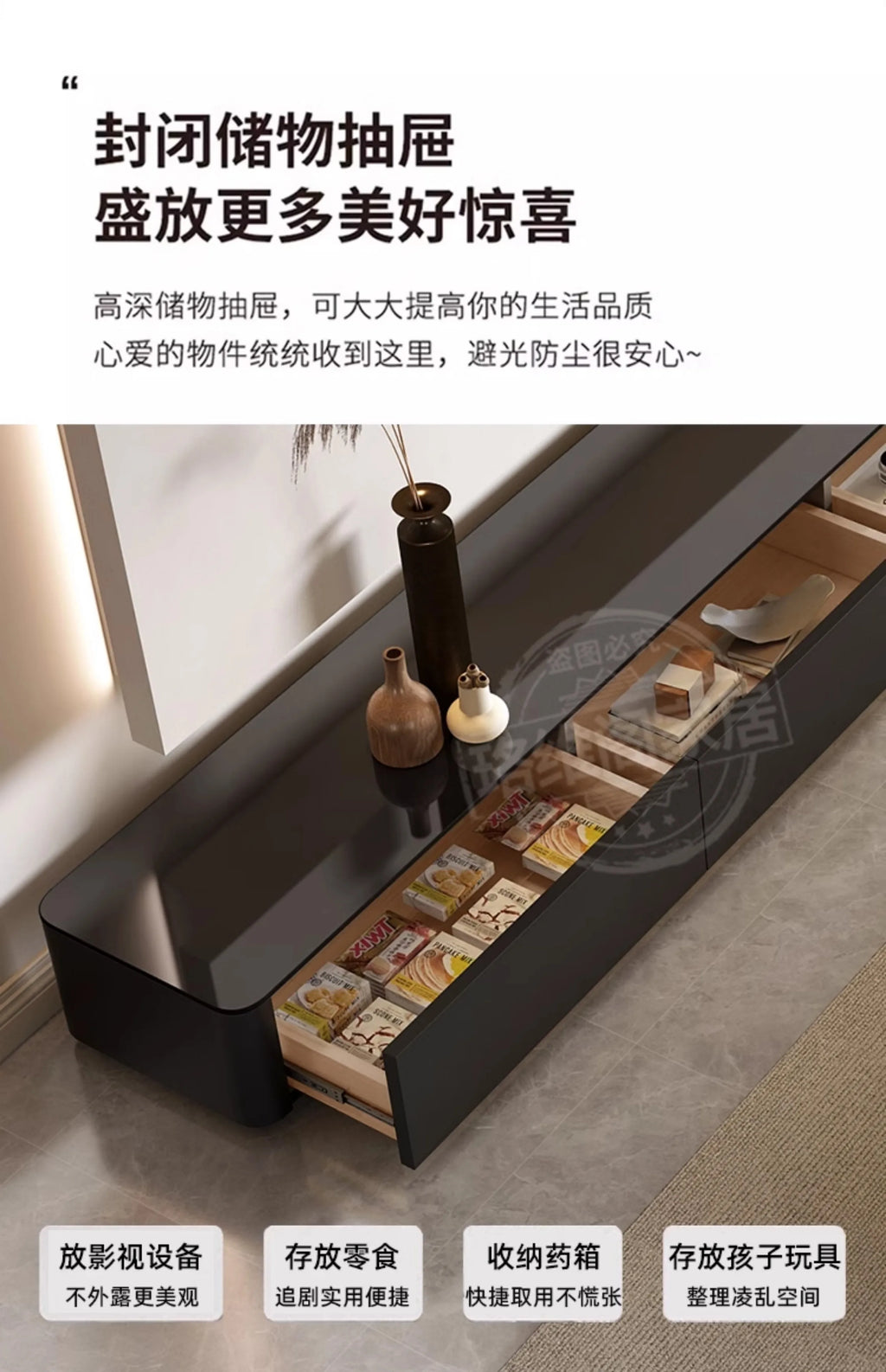 Living Room Console Tv Stands Floor Nordic Shelf Center Mid Century Display Tv Stands Cabinets Suporte Para Tv Home Furniture