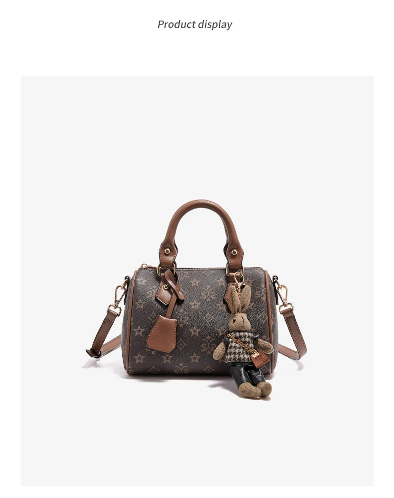 FOXER Vintage 2026 Women's Shoulder Handbag Fashion Large Pillow Bag Female Crossbody Bag for Daily & Commute Use