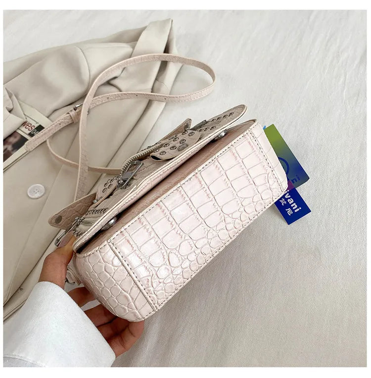 Fashion Jacket Design Crossbody Bag Rivet Clothes Shape Women Handbag Purse Brand Designer Lady Shoulder Bags Luxury Women's Bag