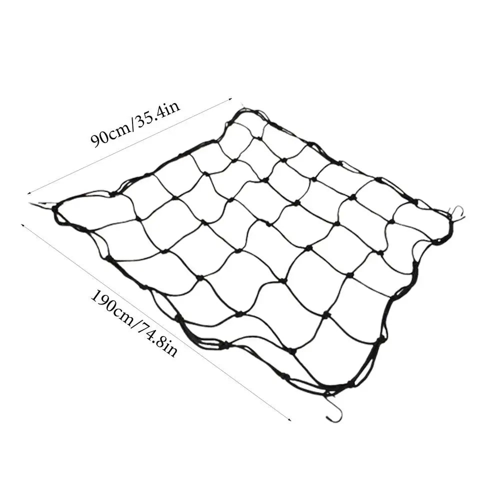 Trellis Net for Grow Tent Elastic Hydroponics Support Plant Net with Hooks Growing Net 44 Inch Grid Heavy-Duty Construction