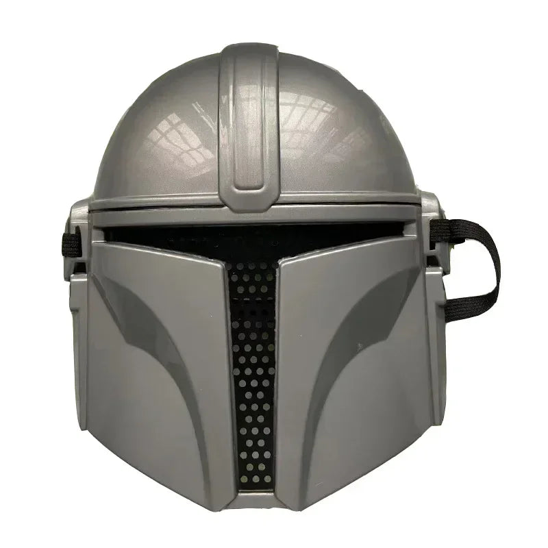Costume de cosplay d'armure de chasseur de rebond de film, masque de héros souriant, combinaison d'Halloween, habillage, costume