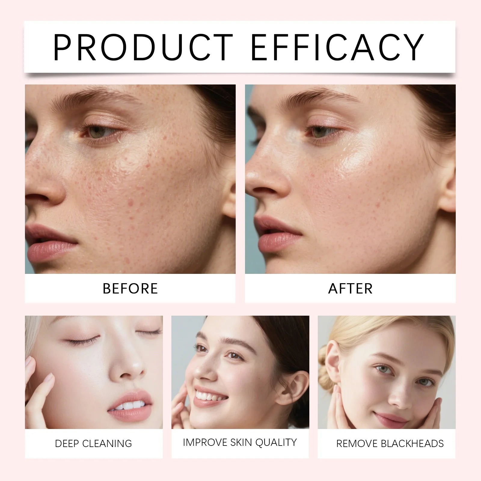 PDRN Pink Collagen Toning Gel Toner Pad Hydrating Shrink Pores Brightening Improve Skin Elasticity Smoothing Firming Cotton Pads