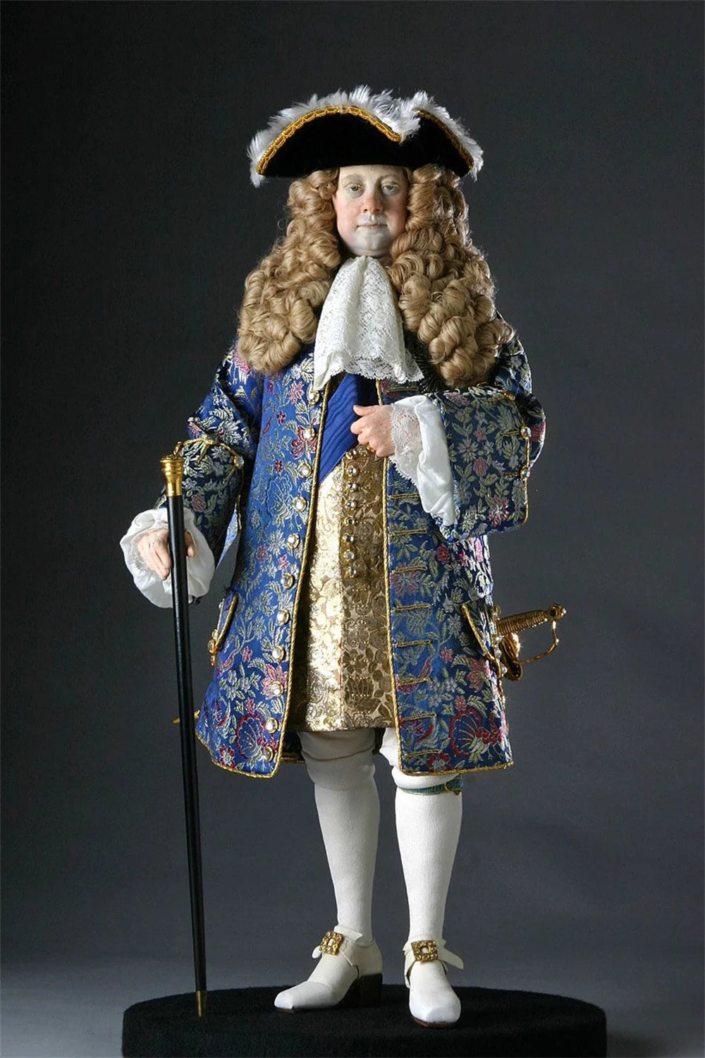 17th century costume men historical 1600s rococo baroque royal court King Prince Duke Costume Men Suit gentleman costume outfit
