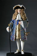17th century costume men historical 1600s rococo baroque royal court King Prince Duke Costume Men Suit gentleman costume outfit