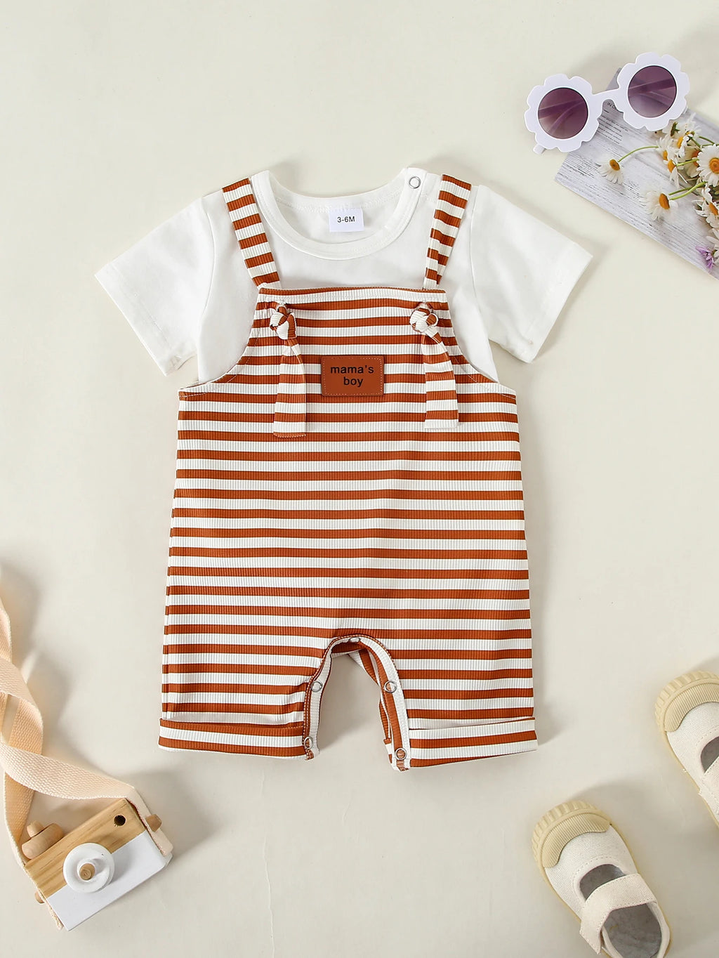 Newborn Baby Boy Clothes Outfit Set,0-18 Months Summer Short Sleeve Romper Bodysuit Overall Infant Boys Clothing