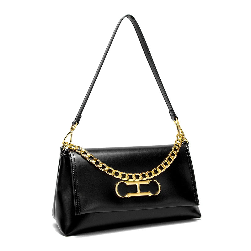 Fashion Classic Retro New Solid Color Square Women's Shoulder Bag Fashion Party Multi functional Occasion Crossbody Bag