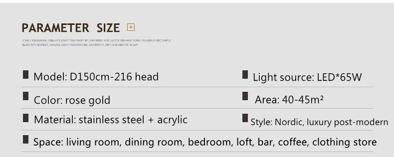 Nordic LED Firefly Ceiling Chandelier Modern Living Dining Room Pendant Lamp Bedroom Hanging Light Lustre Home Decor Fixture2023