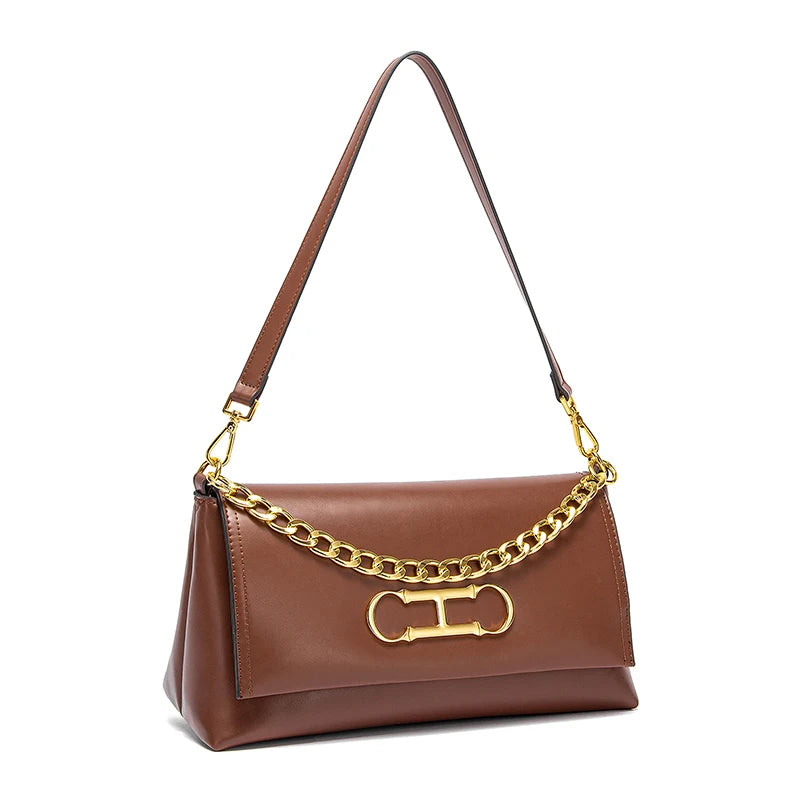 Fashion Classic Retro New Solid Color Square Women's Shoulder Bag Fashion Party Multi functional Occasion Crossbody Bag