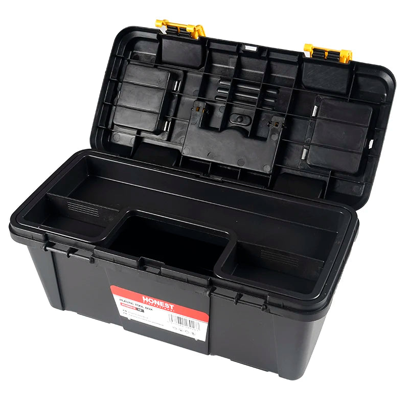 Plastic Tool Box Large-capacity Portable Tool Organizer Hardware tools thickened storage box multi-function maintenance toolbox