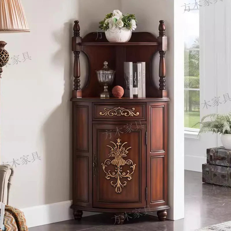 Wood Corner Living Room Cabinets Filing Decor Bookcase Mobile Living Room Cabinets Wine Nordic Vitrina Lounge Suite Furniture