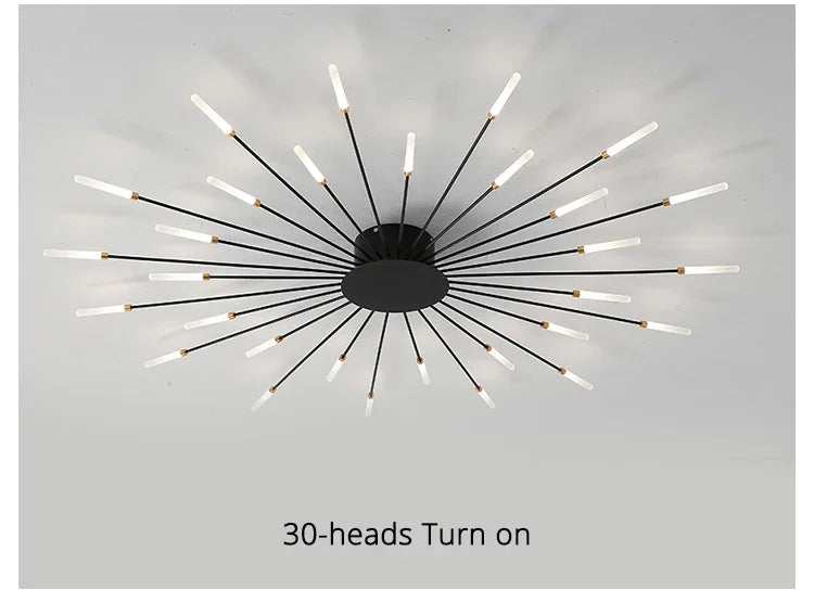 Modern LED Ceiling Lamp Luxury Household Living Dining Room Chandelier Home Decor Bedroom Pendant Light Kitchen Lustres Fixtures