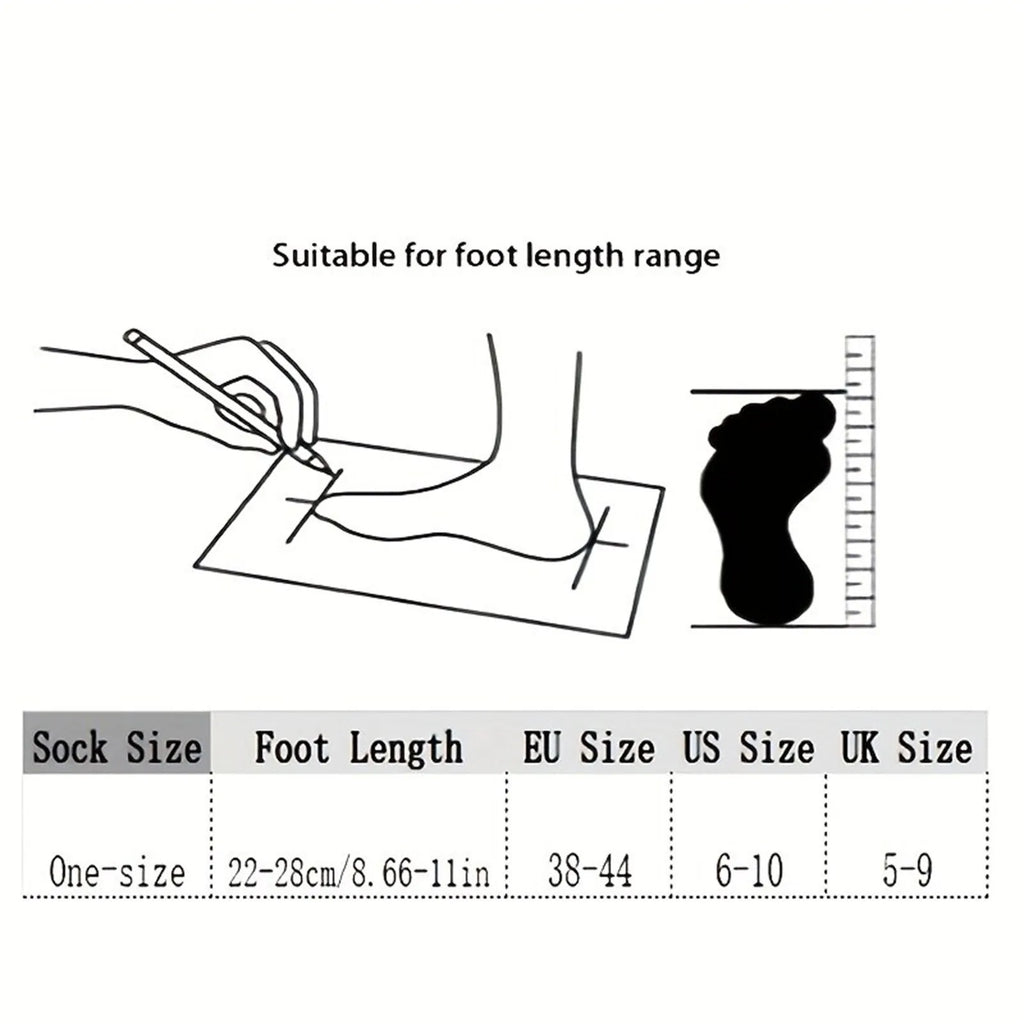 5 Pairs Men's Socks Mid-Calf Socks Warm Socks Long Sweat-Absorbing Breathable Socks Trendy Versatile Fall And Winter Sports Sock