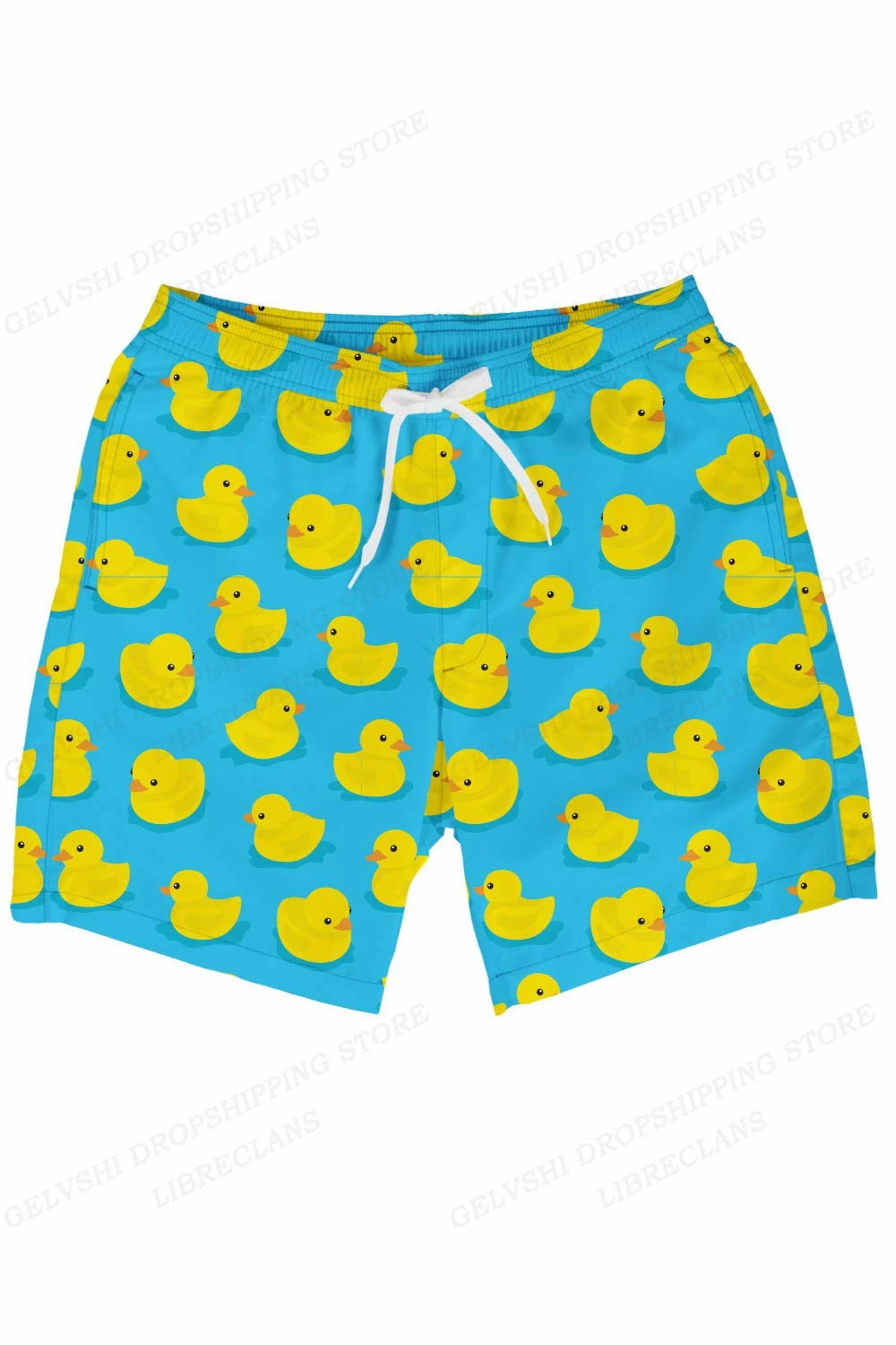 Duck Board Short Kids Beach Shorts Men's Swimming Trunks Masculina Casual Shorts Boy Sports Briefs Swimwear Trunk Quick Dry Pant