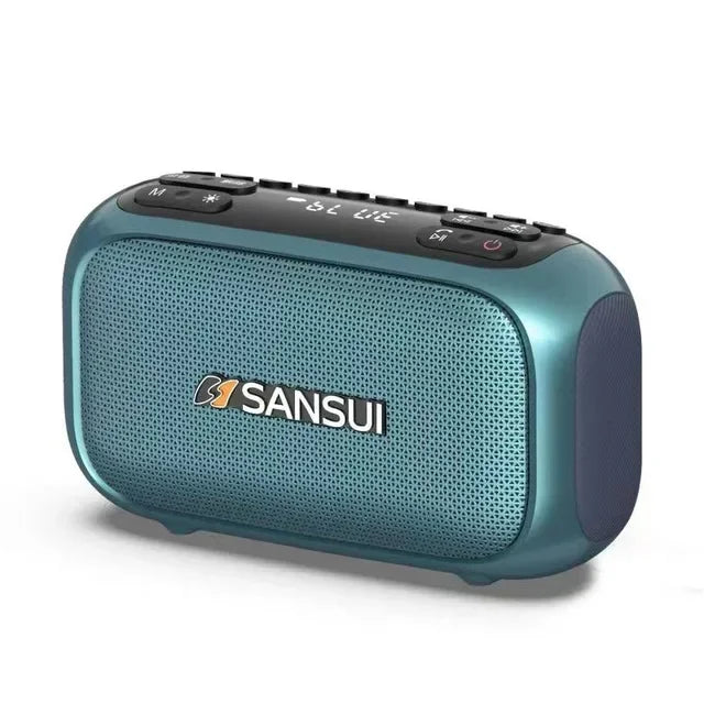 Mini Soundbox Multifunctional Digital FM Radio Wireless Bluetooth Speaker Recording Function Outdoor Portable MP3 Player Boombox