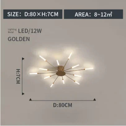 Modern LED Ceiling Lamp Luxury Household Living Dining Room Chandelier Home Decor Bedroom Pendant Light Kitchen Lustres Fixtures