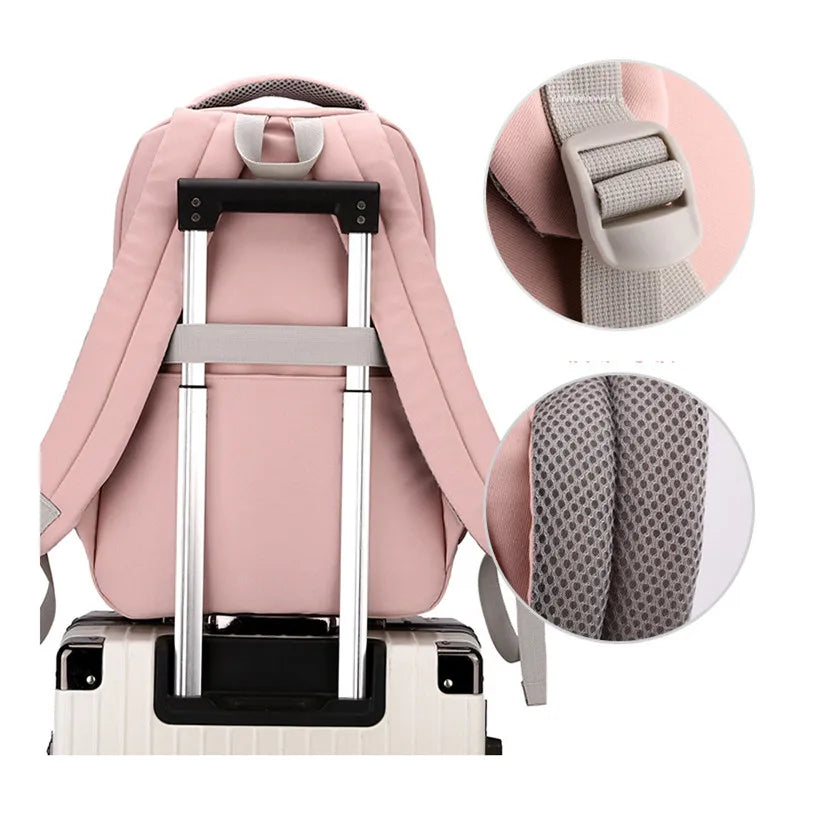 Fengdong kids school bag cute school backpack for girls children kawaii bookbag primary students gift large capacity backpack