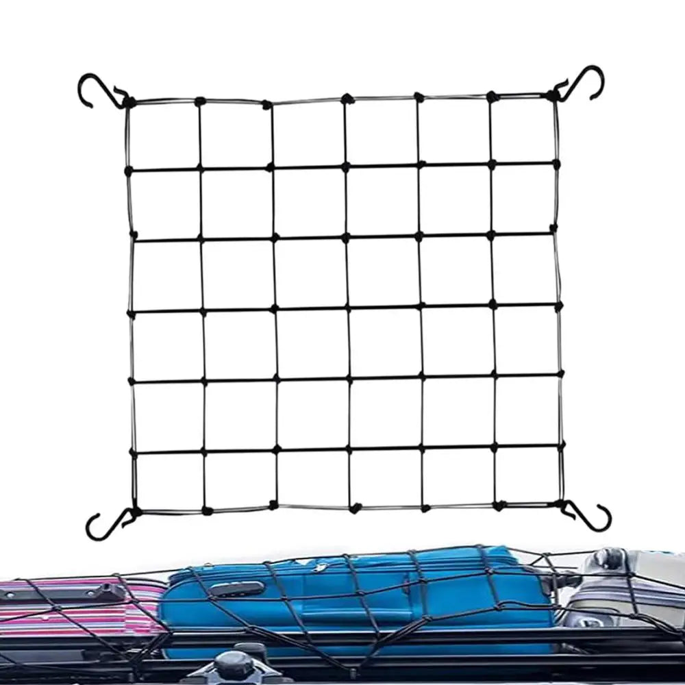 Trellis Net for Grow Tent Elastic Hydroponics Support Plant Net with Hooks Growing Net 44 Inch Grid Heavy-Duty Construction