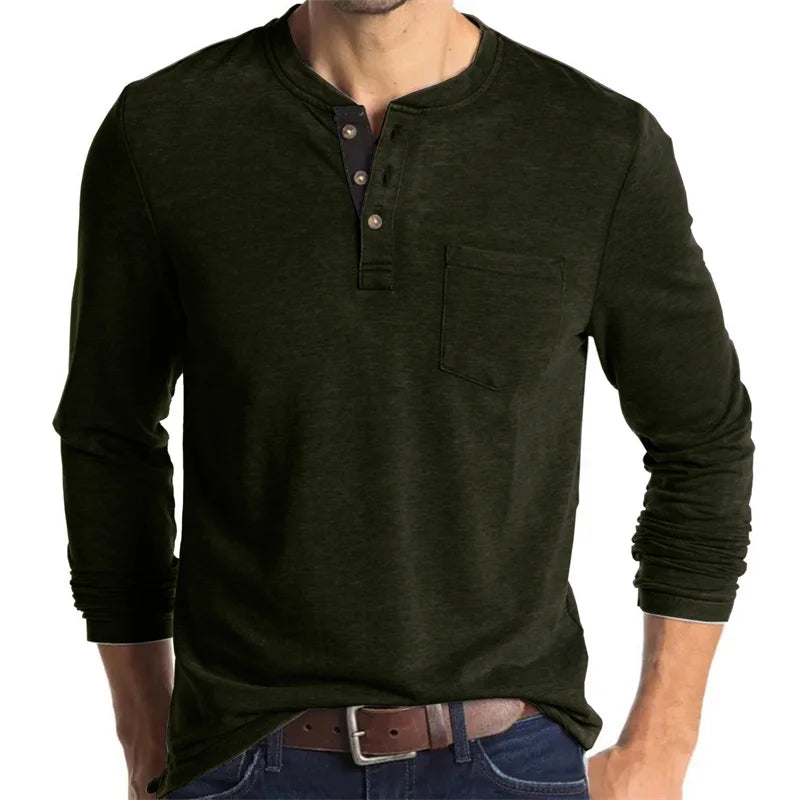 Men Fashion Casual T-Shirts Long Sleeve Tops For Man Soild O Neck Shirts Elastic Gym T Shirt Soccer Tees Streetwear Man Clothing