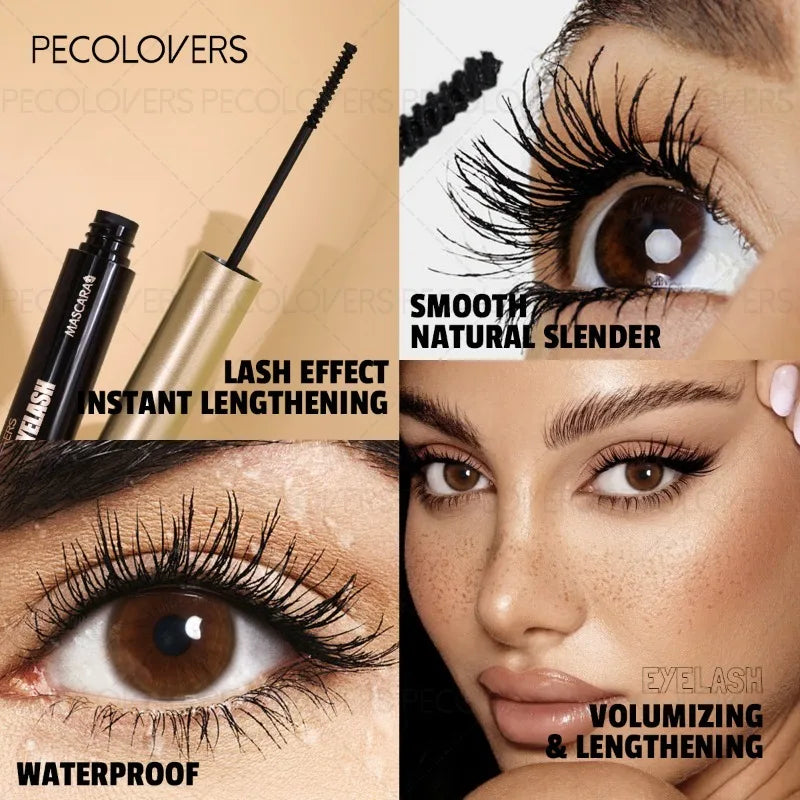 1PC Eye Mascara, Natural Enlargement of Eyes, Waterproof and Sweat-proof, Black, Eyelash Base, Eye Cosmetics