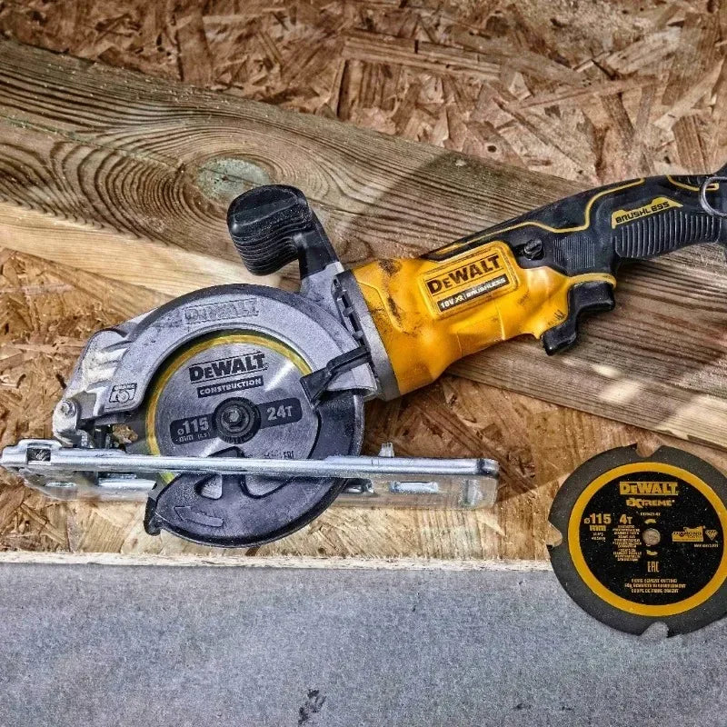 DEWALT DT20420-QZ Circ Saw Blade Cordless Framing 115 X 9.5 MM 24T Saw Blade for Rapid Cutting Power Tool Accessories DT20420