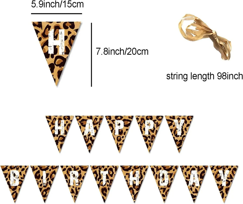 Woodland Animal Print Tablecloth Disposable Plates Napkins Cups Kids Jungle Safari Birthday Party Table Decoration & Accessories